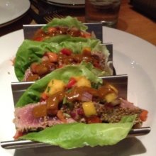 Gluten-free tuna from Dos Caminos